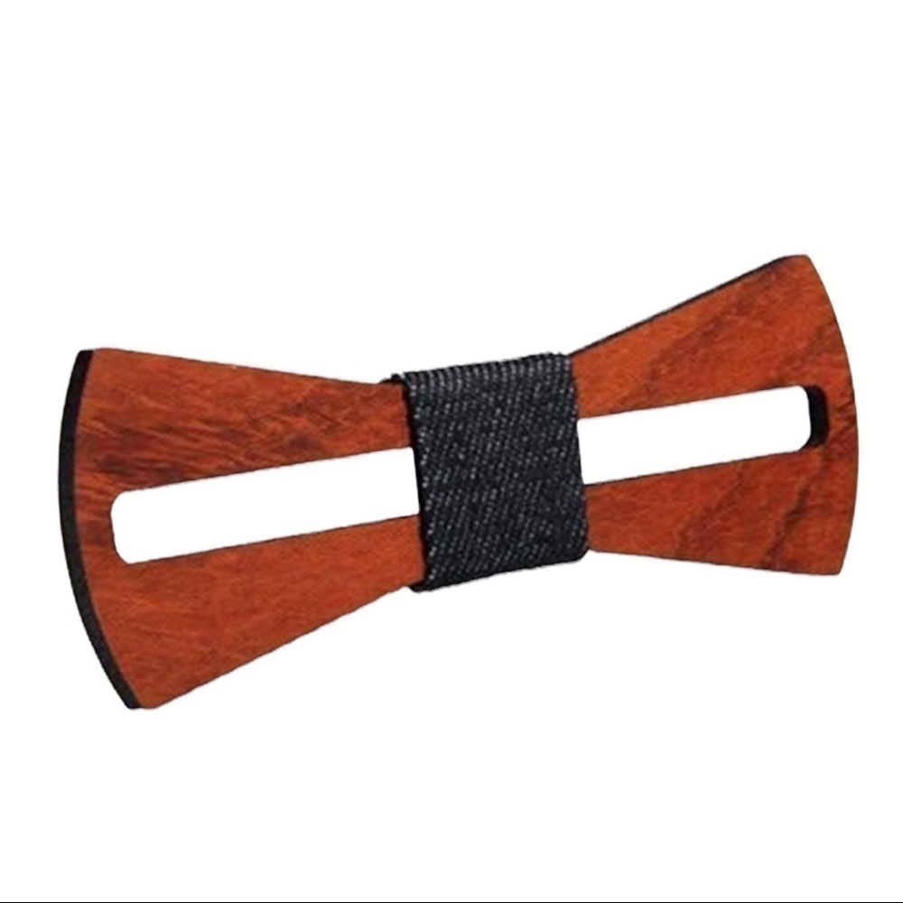 NEW Solid Wood Bow Ties